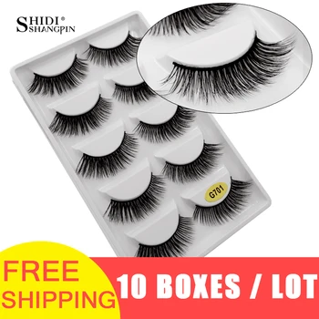 LANJINGLIN 50 pairs/lot natural long mink eyelashes faux cils soft volume 3d lashes hand made false eyelashes wholesale G701
LANJINGLIN 50 pairs/lot natural long mink eyelashes faux cils soft volume 3d lashes hand made false eyelashes wholesale G701