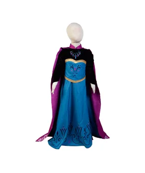 Hot Sale Elsa Coronation Costuem Cosplay Kids Long Dress Cloak Child Ver Halloween Party Cosplay Costume
Hot Sale Elsa Coronation Costuem Cosplay Kids Long Dress Cloak Child Ver Halloween Party Cosplay Costume