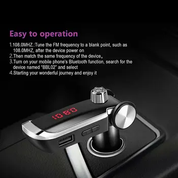 1 pcs Double USB Car 3.1 Charger Wireless Bluetooth 5.0 Phone Charger FM Transmitter MP3 Music Player U-Disk Car Accessories
1 pcs Double USB Car 3.1 Charger Wireless Bluetooth 5.0 Phone Charger FM Transmitter MP3 Music Player U-Disk Car Accessories