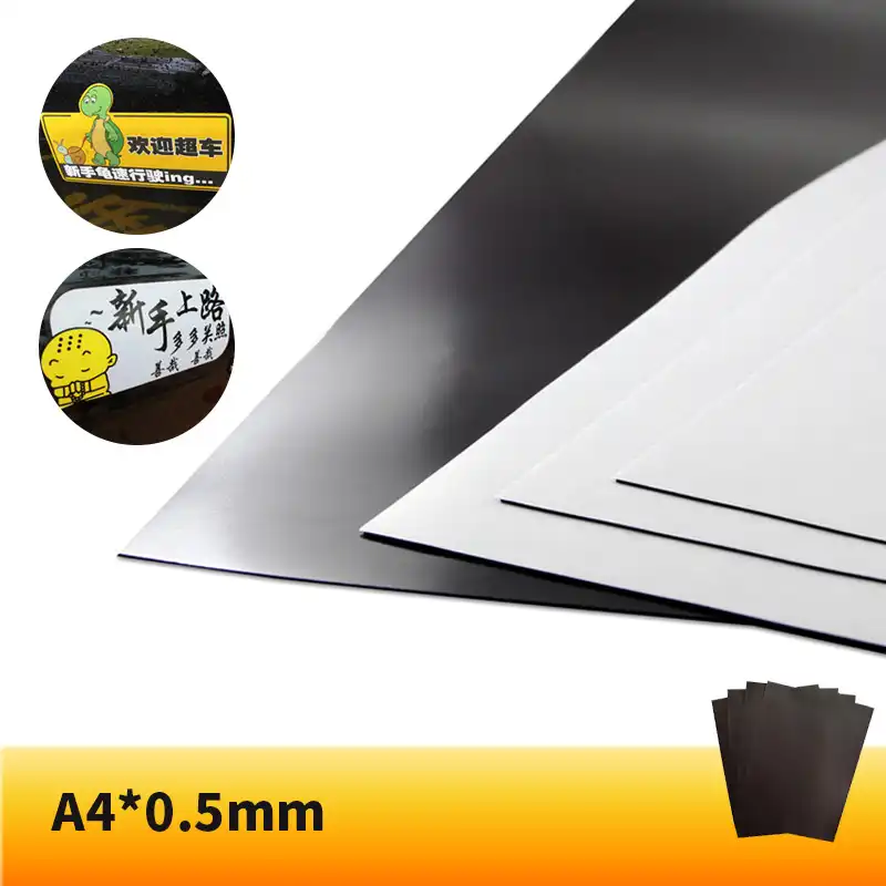 1pcs Magnetic Sheets 1mm Thickness For Teaching Kit Fridge Magnet Craft Flexible