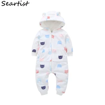 2019 Hooded Fleece Jumpsuit Baby Boy Clothes Newborn Long-sleeved Romper Baby Clothing One Piece Spring Body Suit 40G
2019 Hooded Fleece Jumpsuit Baby Boy Clothes Newborn Long-sleeved Romper Baby Clothing One Piece Spring Body Suit 40G