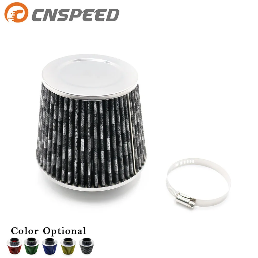 CNSPEED Universal Air Filter 3" inch 76mm Air Intake Filter Height High Flow Cone Cold Air Intake Performance
CNSPEED Universal Air Filter 3" inch 76mm Air Intake Filter Height High Flow Cone Cold Air Intake Performance