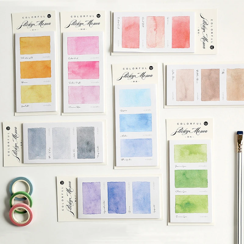 Mohamm Colours Series Kawaii Cute Sticky Notes Memo Pad Diary Stationary Flakes Scrapbook Decorative Sticky Notes
Mohamm Colours Series Kawaii Cute Sticky Notes Memo Pad Diary Stationary Flakes Scrapbook Decorative Sticky Notes