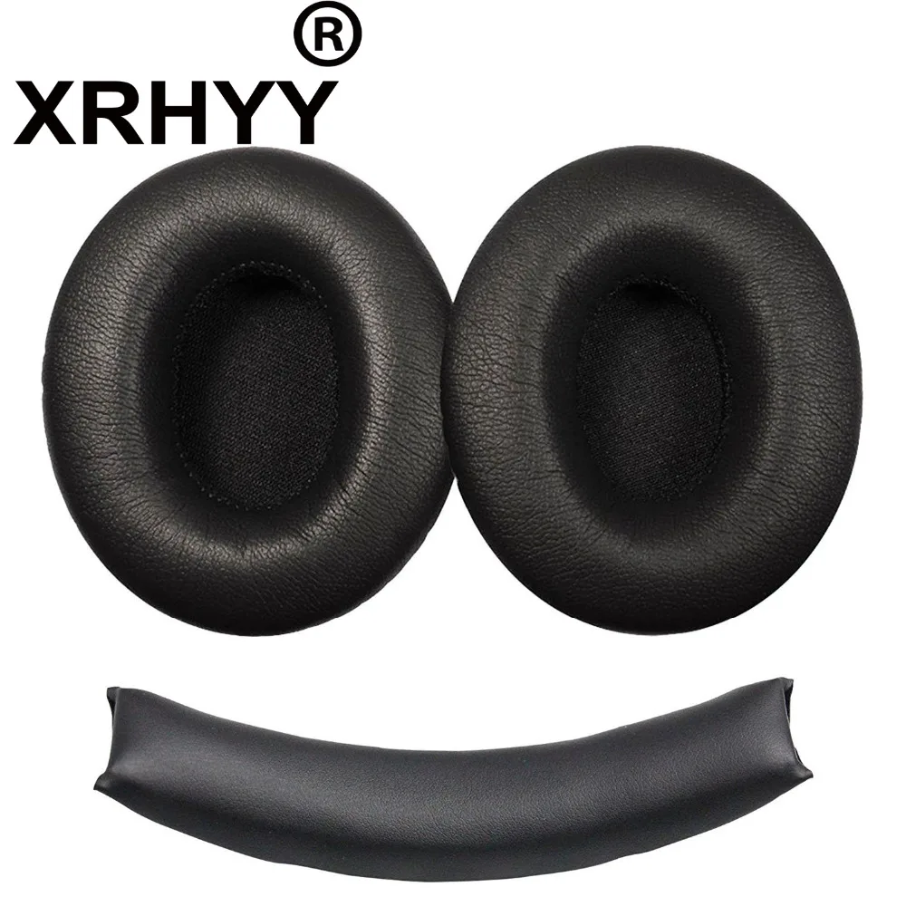 XRHYY Black Replacement Ear Pads Earpad Cushion Cover and Headband Cushion Set for Monster Beats Dr. Dre Studio 1.0 Headphones
XRHYY Black Replacement Ear Pads Earpad Cushion Cover and Headband Cushion Set for Monster Beats Dr. Dre Studio 1.0 Headphones