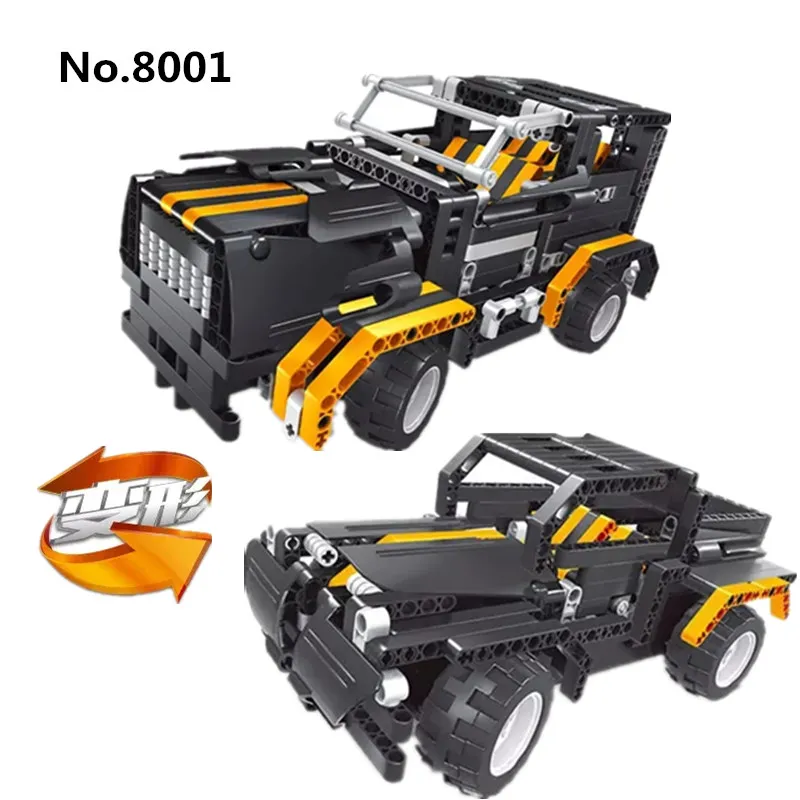 497pcs Building Blocks 2in1 Technic Remote Control RC Truck Car Black Hole Compatible with Legoingly 8001 Toys For Boys Children
497pcs Building Blocks 2in1 Technic Remote Control RC Truck Car Black Hole Compatible with Legoingly 8001 Toys For Boys Children