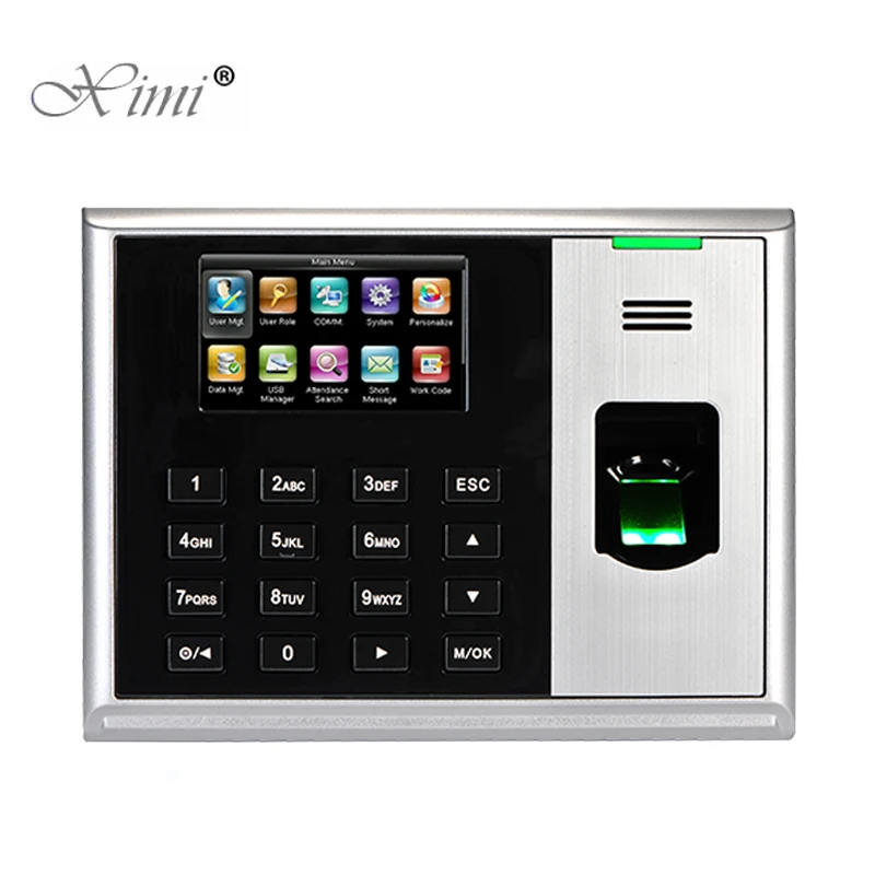 ZKteco S30 Biometric Fingerprint Time attendance Linux System TCP/IP Employee Attendance Time Recording Time Clock System
ZKteco S30 Biometric Fingerprint Time attendance Linux System TCP/IP Employee Attendance Time Recording Time Clock System