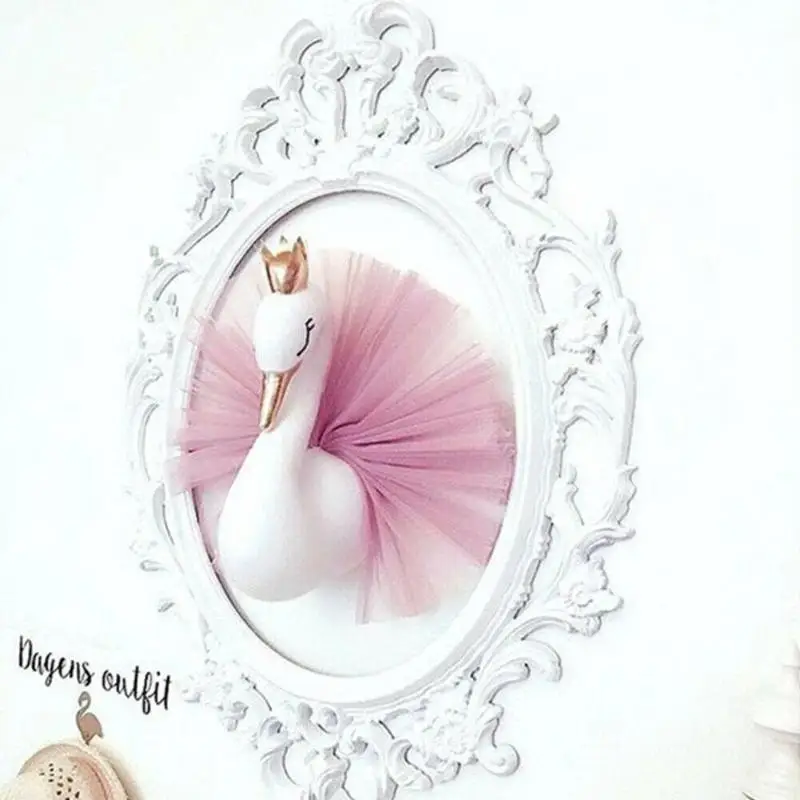 Cute 3D Crown Swan Wall High Quality Cotton Art Hanging Plush Stuffed Doll Golden Crown ElegantToy Birthday Wedding Gift
Cute 3D Crown Swan Wall High Quality Cotton Art Hanging Plush Stuffed Doll Golden Crown ElegantToy Birthday Wedding Gift