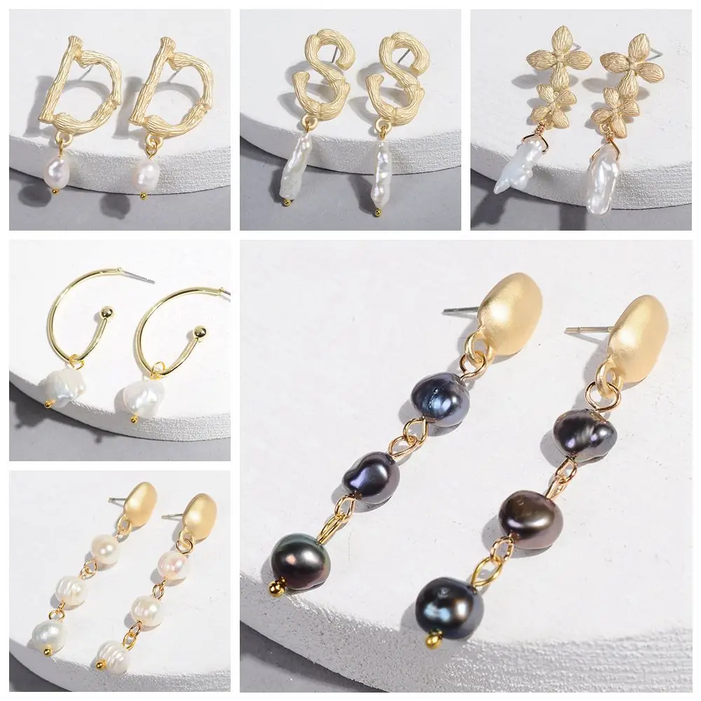 Korean Design Earring Geometric Irregular Shaped Circle/Square Earring Natural Freshwater Pearl Earrings for Women Girl Gift
Korean Design Earring Geometric Irregular Shaped Circle/Square Earring Natural Freshwater Pearl Earrings for Women Girl Gift