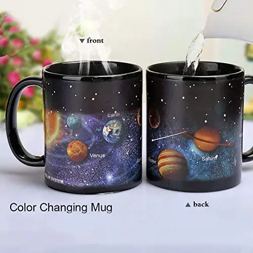 Новый стиль керамические чашки меняющие цвет кружка для молока кофе кружки