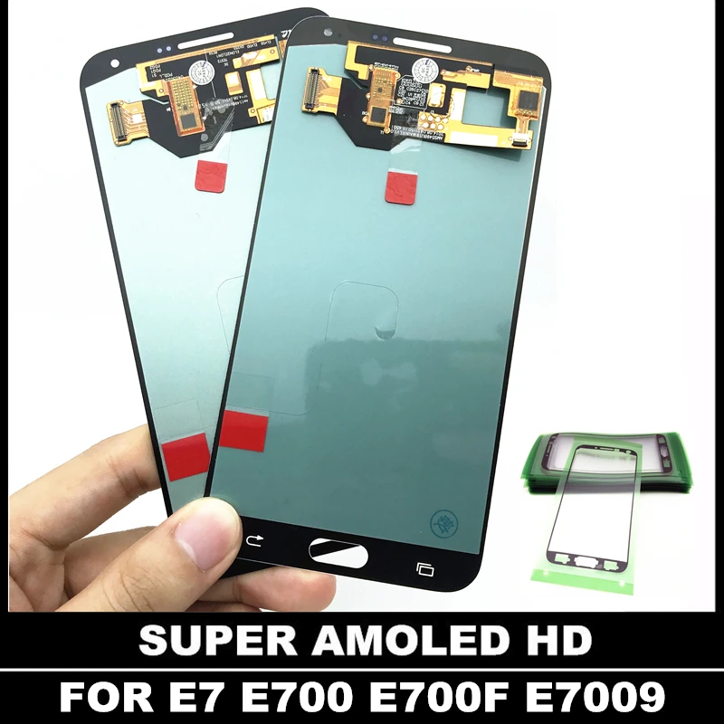 AMOLED Sensor LCDS Replacement For Samsung Galaxy E7 E700 E700F E7000 E7009 Phone LCD Display Touch Screen Digitizer Assembly
AMOLED Sensor LCDS Replacement For Samsung Galaxy E7 E700 E700F E7000 E7009 Phone LCD Display Touch Screen Digitizer Assembly