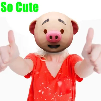 2019* New novelty toys Comical Mask Masquerade Pig Head Mask Animal Cosplay Costume The Latex Mask 6.6
2019* New novelty toys Comical Mask Masquerade Pig Head Mask Animal Cosplay Costume The Latex Mask 6.6