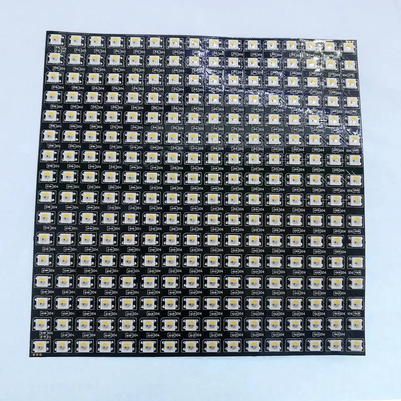 20pcs SK6812IC WS2812B 5050 RGBW RGBWW 4 in 1 Addressable LED Chip SK6812 RGBW LED Soft panel program screen 16*16 black DC5V
20pcs SK6812IC WS2812B 5050 RGBW RGBWW 4 in 1 Addressable LED Chip SK6812 RGBW LED Soft panel program screen 16*16 black DC5V