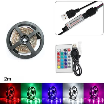 5050 5V 50-200CM USB LED Strip Light TV Back Lamp RGB Colour Changing+Remote Control 50CM/100CM/200CM New Year Christmas Garden
5050 5V 50-200CM USB LED Strip Light TV Back Lamp RGB Colour Changing+Remote Control 50CM/100CM/200CM New Year Christmas Garden