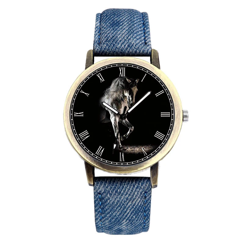 Fashion Casual Mens Watches Retro Cowboy Jeans Strap Quartz Wrist Watch Men Black Creative Horse Dial Male Clock Unique Gifts 25
Fashion Casual Mens Watches Retro Cowboy Jeans Strap Quartz Wrist Watch Men Black Creative Horse Dial Male Clock Unique Gifts 25