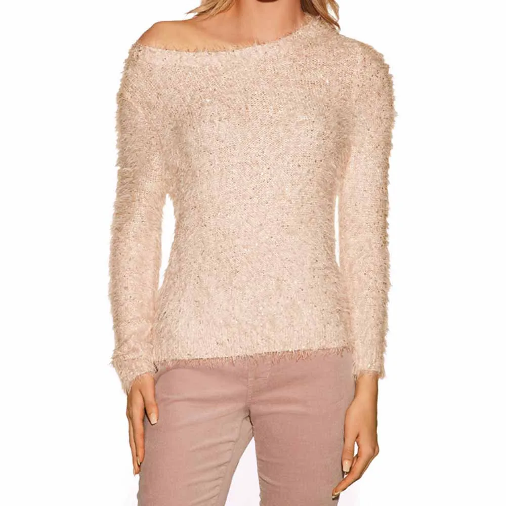 Clothing high quality Women's Sweater Pullovers sweater women long sleeve o Neck Knitting Sexy Pull Femme ladies | Женская одежда