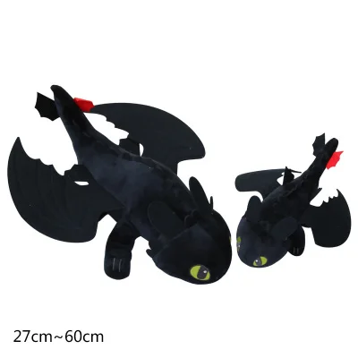 33-55cm cute Night Fury Plush Toy How To Train Your Dragon 2 Toothless Dragon Stuffed Animal Dolls
33-55cm cute Night Fury Plush Toy How To Train Your Dragon 2 Toothless Dragon Stuffed Animal Dolls