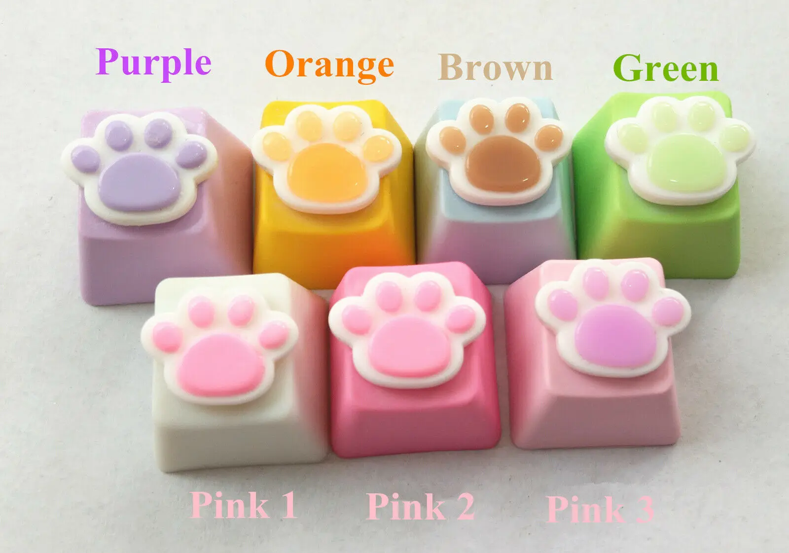 Handmade Mini Cute Cat Paws Keycap PBT Dyeing Keycaps OEM R4 Key Cap for Cherry MX Mechanical Gaming Keyboard 1 Pcs
Handmade Mini Cute Cat Paws Keycap PBT Dyeing Keycaps OEM R4 Key Cap for Cherry MX Mechanical Gaming Keyboard 1 Pcs