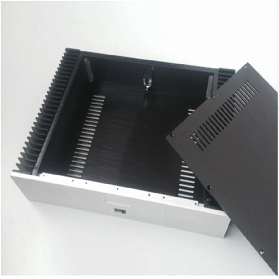 4309/ DIY box (430*90*308mm) Full aluminum amplifier chassis / Class A amplifier case / AMP Enclosure / case
4309/ DIY box (430*90*308mm) Full aluminum amplifier chassis / Class A amplifier case / AMP Enclosure / case