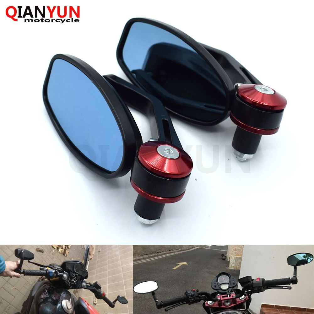 Handlebar Motorcycle Mirror Scooter Racer Side Mirror HANDLE BAR END Mirrors For Honda GROM CBR250R CBR300R CB300F CBR500R CB500
Handlebar Motorcycle Mirror Scooter Racer Side Mirror HANDLE BAR END Mirrors For Honda GROM CBR250R CBR300R CB300F CBR500R CB500