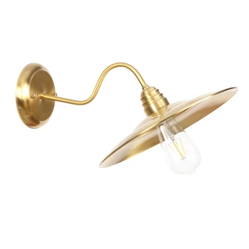 Bronze American Copper Village Bedroom bar Vintage Wall Lamp E27 Bulb with lampshade wall light restaurant led wall lamp RWL0045
Bronze American Copper Village Bedroom bar Vintage Wall Lamp E27 Bulb with lampshade wall light restaurant led wall lamp RWL0045
