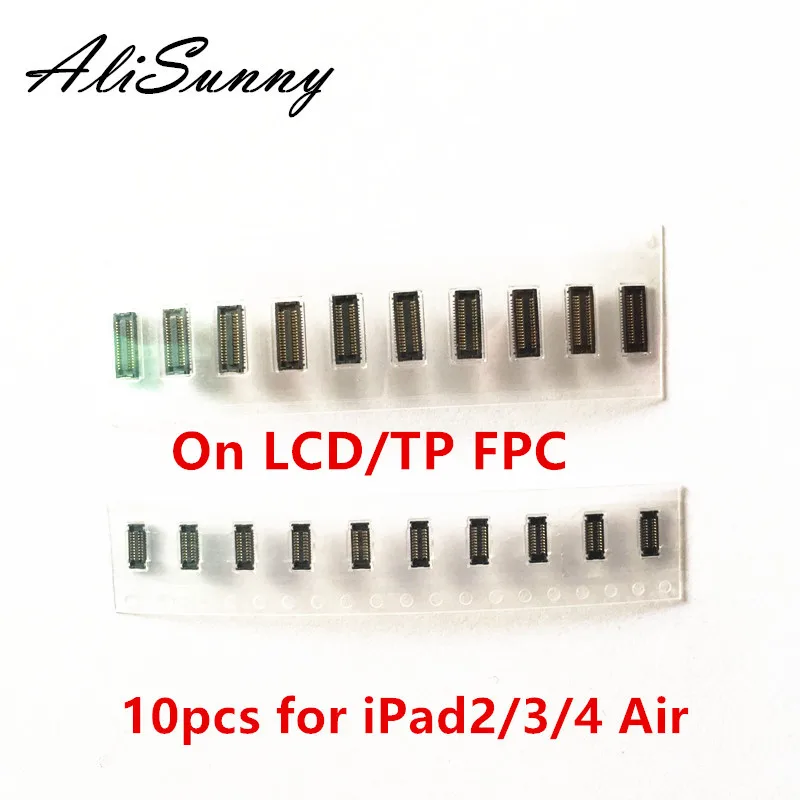AliSunny 10pcs On LCD Touch Screen FPC Connector for iPad 2 3 4 5 Air Digitizer Glass FPC TP Flex Cable Parts
AliSunny 10pcs On LCD Touch Screen FPC Connector for iPad 2 3 4 5 Air Digitizer Glass FPC TP Flex Cable Parts