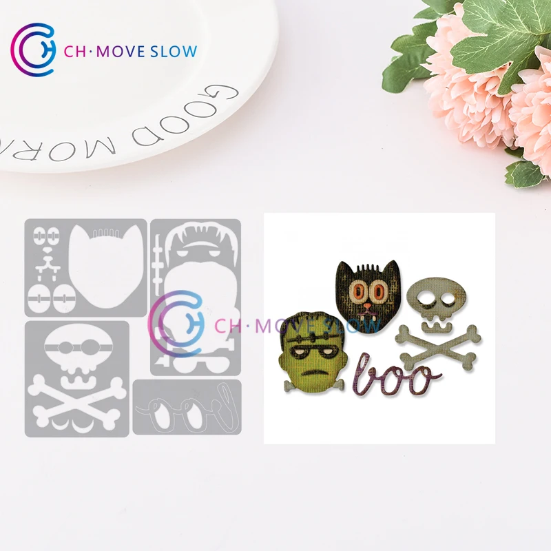 CH Halloween Stencil Metal Cutting Dies For Scrapbooking DIY Cards Album Decoration Embossing Folder Stencils Die
CH Halloween Stencil Metal Cutting Dies For Scrapbooking DIY Cards Album Decoration Embossing Folder Stencils Die