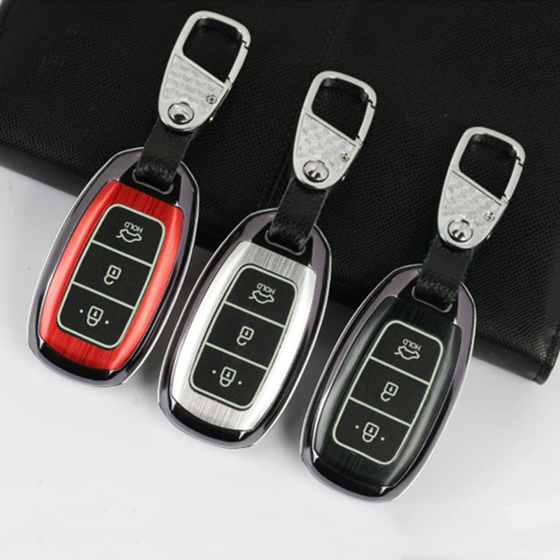 Plastic PVC Luminous Multicolor Aluminum Alloy Car Key Case Cover For Hyundai KONA KAUAI 2018 2019 Auto Key Protection Key Shell
Plastic PVC Luminous Multicolor Aluminum Alloy Car Key Case Cover For Hyundai KONA KAUAI 2018 2019 Auto Key Protection Key Shell