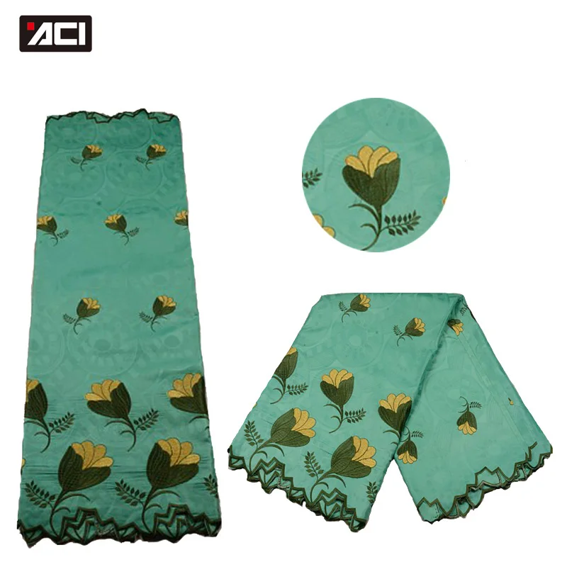 ACI African Lace Fabric 2019 High Quality Lace Guinea Brocade Embroidered Nigeria Lace Bazin Riche Getzner 5 Yards Lace Fabric
ACI African Lace Fabric 2019 High Quality Lace Guinea Brocade Embroidered Nigeria Lace Bazin Riche Getzner 5 Yards Lace Fabric