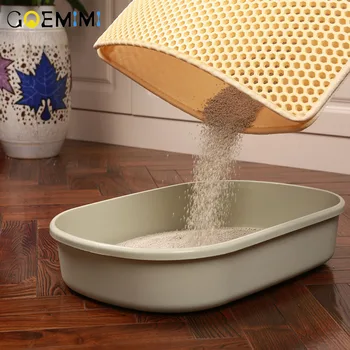 Waterproof Pet Cat Litter Mat EVA Double Layer Cat Litter Trapping Pets Mat Pad Bottom Non-slip Pet Litter Cat Mat Floor
Waterproof Pet Cat Litter Mat EVA Double Layer Cat Litter Trapping Pets Mat Pad Bottom Non-slip Pet Litter Cat Mat Floor