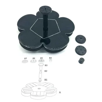 Solar Water Fountain Pump For Garden Pool Pond Watering Outdoor Garden Miniature Rose Design Water Pumps Kit Garden
Solar Water Fountain Pump For Garden Pool Pond Watering Outdoor Garden Miniature Rose Design Water Pumps Kit Garden