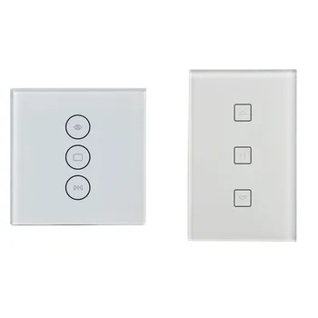 Wifi Switch EU Smart Curtain Switch Alexa Support APP Remote Control Voice Controlling Wifi Curtain Controller AC110-240V 10A
Wifi Switch EU Smart Curtain Switch Alexa Support APP Remote Control Voice Controlling Wifi Curtain Controller AC110-240V 10A