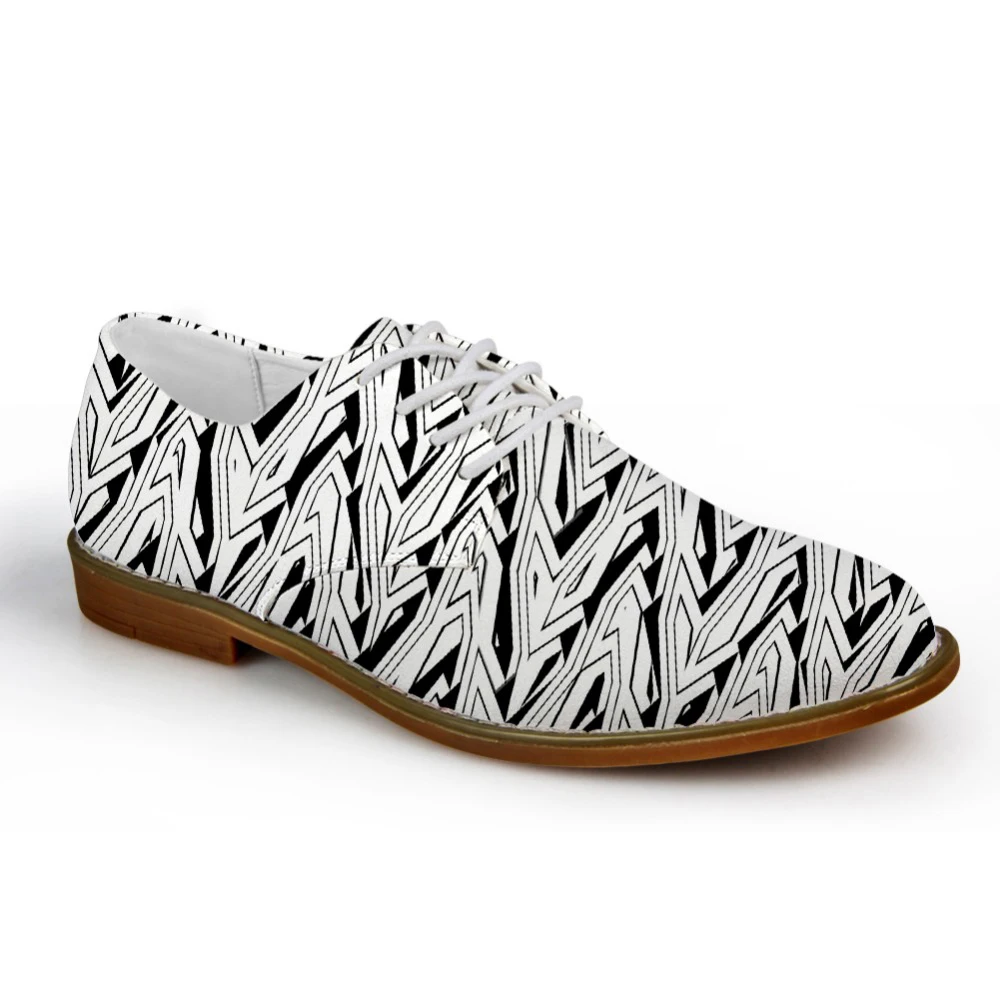 Customized 2019 New Arrival Men's Casual Leather Shoes Creative 3D Striped Printed Men Leisure Oxford High Quality Flat Shoes
Customized 2019 New Arrival Men's Casual Leather Shoes Creative 3D Striped Printed Men Leisure Oxford High Quality Flat Shoes