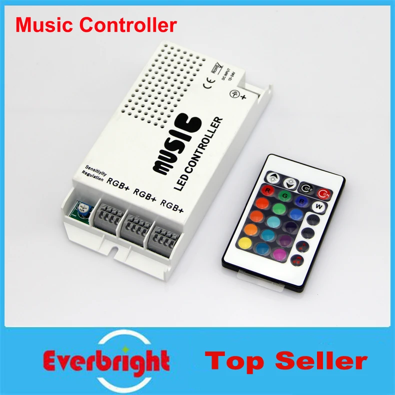 20 pcs/lot DC12-24V 24 Keys Wireless IR Remote Control LED Music Sound Control RGB led Controller Dimmer for RGB LED Strips
20 pcs/lot DC12-24V 24 Keys Wireless IR Remote Control LED Music Sound Control RGB led Controller Dimmer for RGB LED Strips