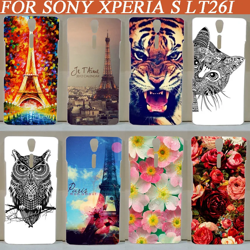painting colored tiger lion rose butterfly flowers Eiffel Tower design Hard Plastic Skin Cover Case For Sony Xperia S LT26i
painting colored tiger lion rose butterfly flowers Eiffel Tower design Hard Plastic Skin Cover Case For Sony Xperia S LT26i