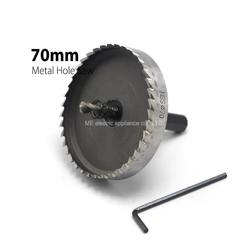 1Pc 70mm 2.76" Core Drill Bit Metal Hole Saw High Speed Steel Core Special for HSS Stainless Steel
1Pc 70mm 2.76" Core Drill Bit Metal Hole Saw High Speed Steel Core Special for HSS Stainless Steel