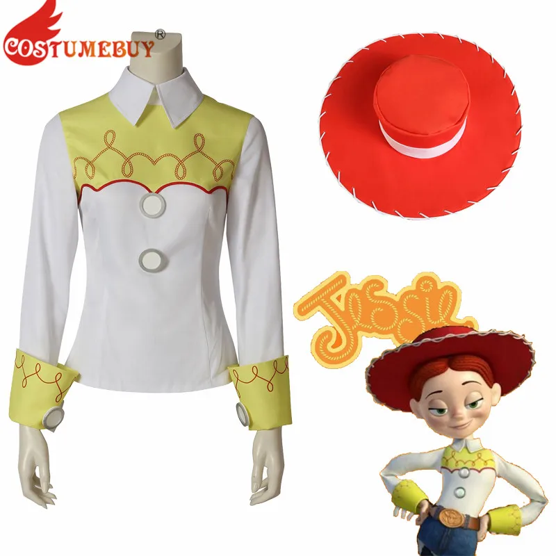 CostumeBuy Toy Story Cosplay Yodeling Cowgirl Jessie Costume Shirt Pants Hat Accessory Carnival Outfit Halloween Custom Made
CostumeBuy Toy Story Cosplay Yodeling Cowgirl Jessie Costume Shirt Pants Hat Accessory Carnival Outfit Halloween Custom Made