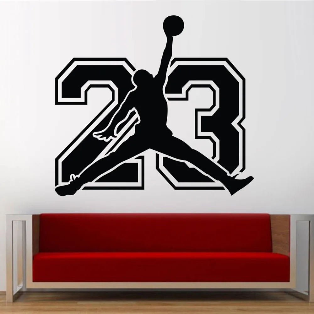 ASAPFOR Michael Jordan Basketball Player Stickers DECORATIVE VINYL To walls Decor for Kids rooms Wallpaper New Arrivals Decals
ASAPFOR Michael Jordan Basketball Player Stickers DECORATIVE VINYL To walls Decor for Kids rooms Wallpaper New Arrivals Decals