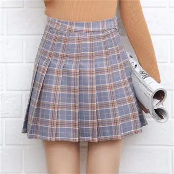 2020 Women'S Harajuku College Wind Powder High Waist Pleated Plaid Skirt Female Cute Korean Kawaii Skirts For Women
2020 Women'S Harajuku College Wind Powder High Waist Pleated Plaid Skirt Female Cute Korean Kawaii Skirts For Women