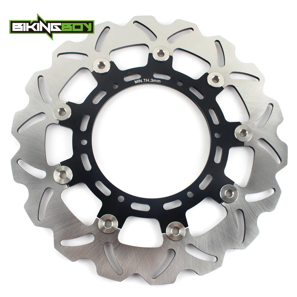 BIKINGBOY Front Brake Disc Rotor Disk 400 Duke LC-4 EGS LC4 620 ADVENTURE 640 ENDURO Six Days Supermoto 660 Rallye 99 00 01 02
BIKINGBOY Front Brake Disc Rotor Disk 400 Duke LC-4 EGS LC4 620 ADVENTURE 640 ENDURO Six Days Supermoto 660 Rallye 99 00 01 02