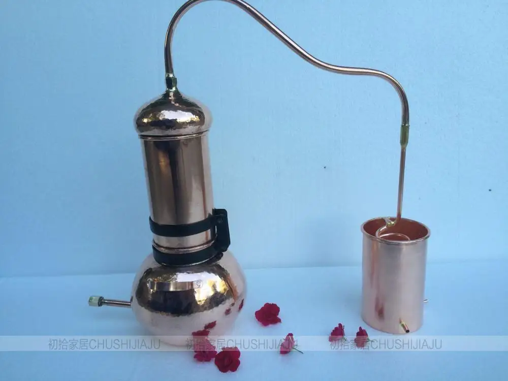 3L&5L&10L Handmade Copper Bottom & Stainless Steel Base Small Distillation Equipment Flowers Essential Oil Hydrosol Machine
3L&5L&10L Handmade Copper Bottom & Stainless Steel Base Small Distillation Equipment Flowers Essential Oil Hydrosol Machine
