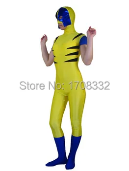 Spandex X-men Costume Yellow Full body Zenta Suit Superhero Costume Online Wholesale Halloween Costume For Adult/Kids/Custom
Spandex X-men Costume Yellow Full body Zenta Suit Superhero Costume Online Wholesale Halloween Costume For Adult/Kids/Custom
