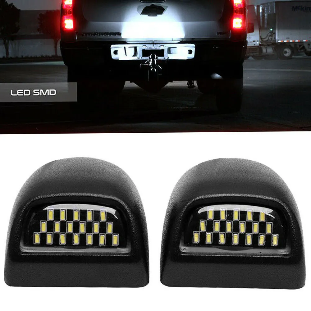 2 pcs LED License Plate Light Lamps for Chevy Silverado Avalanche GMC 1999-2014 Car License Plate Lights Exterior Accessories
2 pcs LED License Plate Light Lamps for Chevy Silverado Avalanche GMC 1999-2014 Car License Plate Lights Exterior Accessories