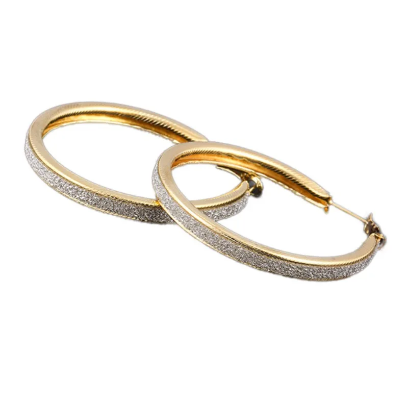 Bling Bling Silver/Golden 2 Colors Fashion Big Round Hoop Earrings Circle Elegant Simple Pierced Hot Party Earrings
Bling Bling Silver/Golden 2 Colors Fashion Big Round Hoop Earrings Circle Elegant Simple Pierced Hot Party Earrings