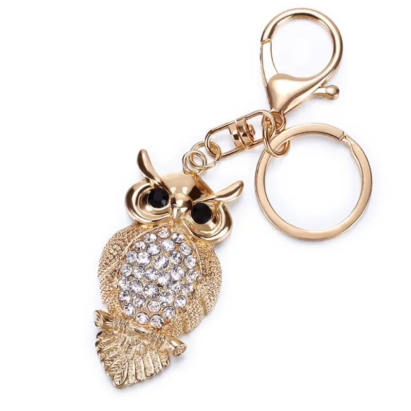 Famous Brand Owl Women Keychain Bag Pendant Chic Crystal Car Key Chain Ring Holder Fashion Jewelry Women keychain Bag Chic ring
Famous Brand Owl Women Keychain Bag Pendant Chic Crystal Car Key Chain Ring Holder Fashion Jewelry Women keychain Bag Chic ring