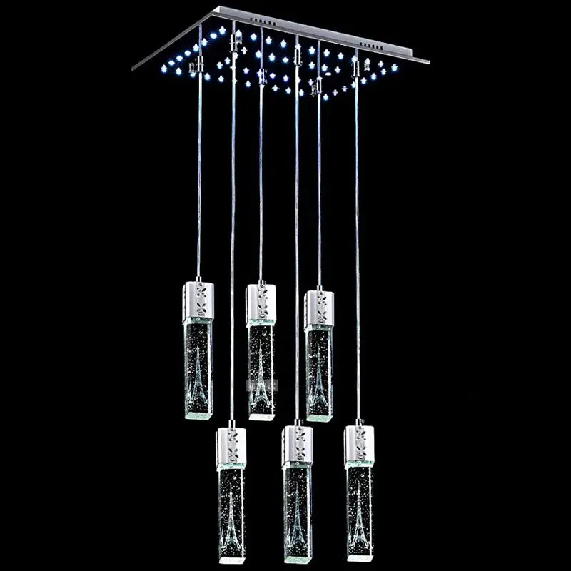 LED Oblong Crystal Tube Dining Room Pendant Lights Restaurant Bar Counter Pendant Light Balcony Hallway Hanging Fixtures
LED Oblong Crystal Tube Dining Room Pendant Lights Restaurant Bar Counter Pendant Light Balcony Hallway Hanging Fixtures