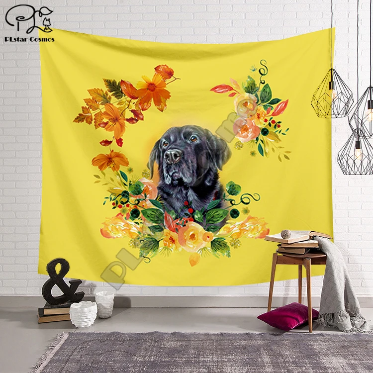 PLstar Cosmos Pet dog flower puppy funny animal Tapestry 3D Printing Tapestrying Rectangular Home Decor Wall Hanging New style-8
PLstar Cosmos Pet dog flower puppy funny animal Tapestry 3D Printing Tapestrying Rectangular Home Decor Wall Hanging New style-8