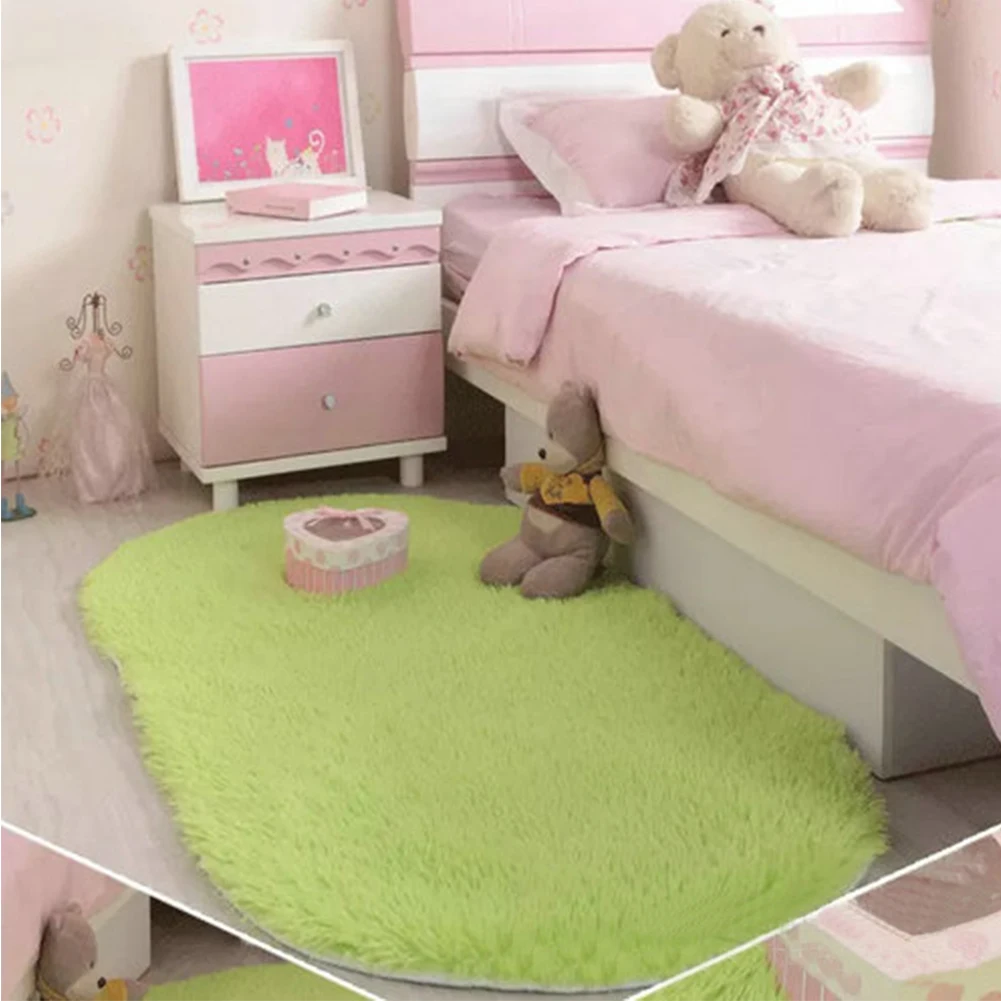 New Arrival Bedroom Oval Carpet Floor Mats Anti-slip Bottom Door Mat Plush Rug Blanket Mat Magic Slip-Resistant Pad 40*60CM
New Arrival Bedroom Oval Carpet Floor Mats Anti-slip Bottom Door Mat Plush Rug Blanket Mat Magic Slip-Resistant Pad 40*60CM