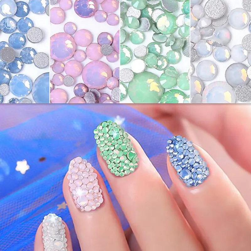 1440pcs 3D Nail Art Decorations Nail Accessories Rhinestones Ewelry Phone Decor Japanese Opal White Blue Pink Green Diamonds DIY
1440pcs 3D Nail Art Decorations Nail Accessories Rhinestones Ewelry Phone Decor Japanese Opal White Blue Pink Green Diamonds DIY
