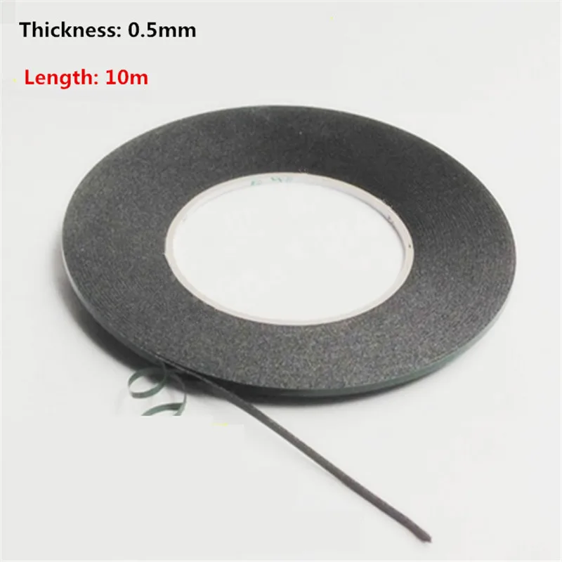 0.5mm Thick Double Sided Sticky Black Foam Sponge Tape for Phone Screen Repair Dust Proof Seal Car Decoration Sealed Paste
0.5mm Thick Double Sided Sticky Black Foam Sponge Tape for Phone Screen Repair Dust Proof Seal Car Decoration Sealed Paste