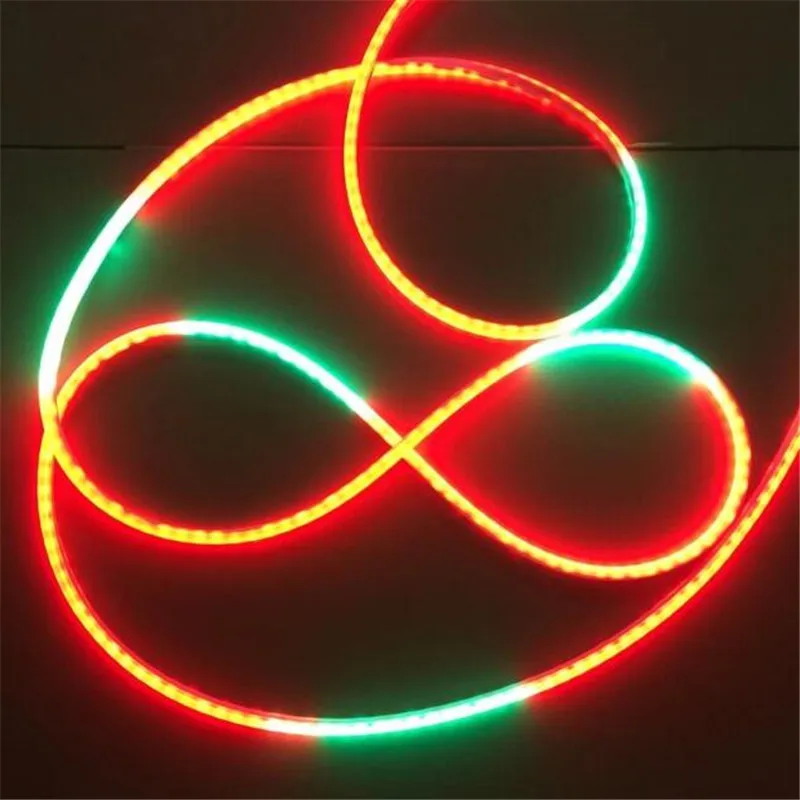 ONDENN 10m 5050 Rainbow Led Strip 12V WS2811 IC Waterproof IP67 RGB flexible neon tube 20 Pixels Full Colors | Лампы и освещение